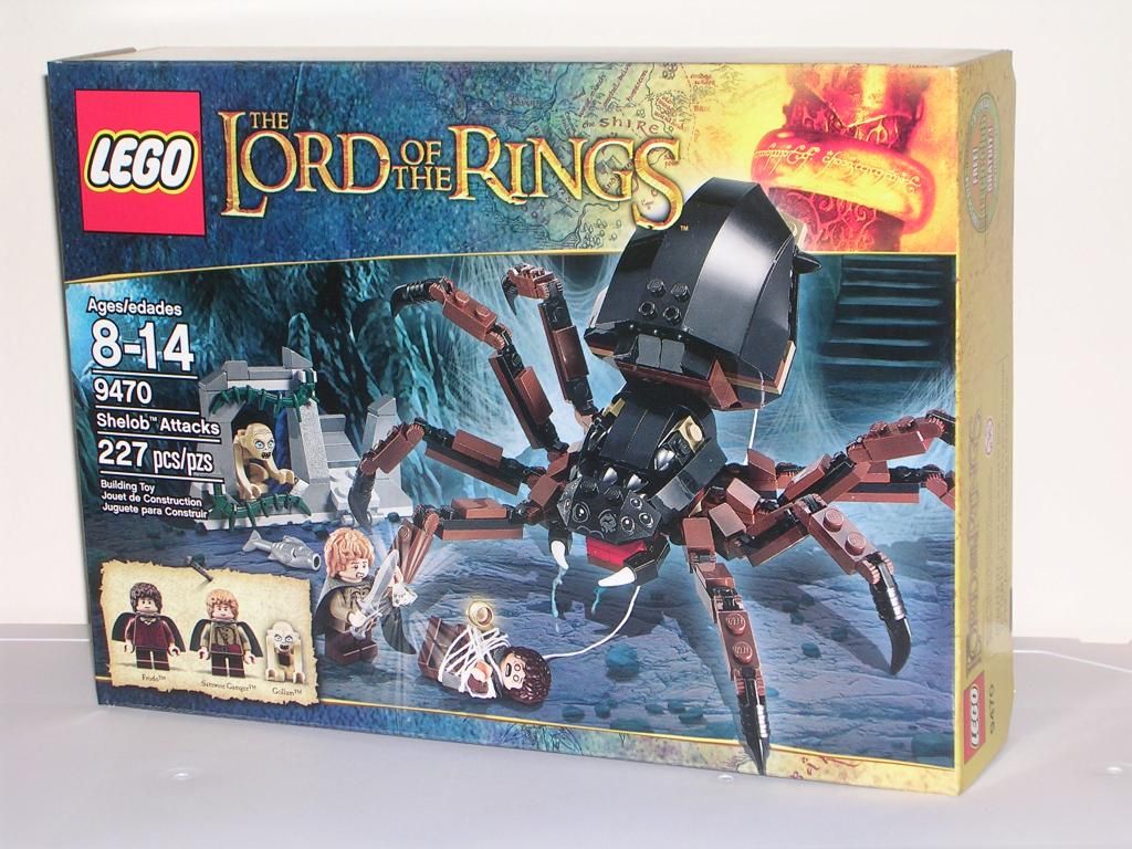 shelob's lair lego lord of the rings